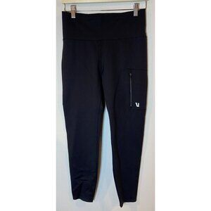 Vuori Evolve Zippered Leggings Pocket Black Size Extra Large XL